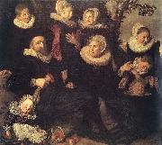Frans Hals, Family Portrait in a Landscape WGA
